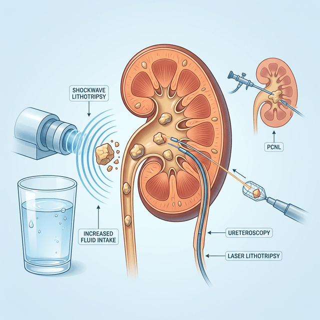 Best treatment options for kidney stones explained by Dr. Vishnu Agrawal, urologist in Ajmer