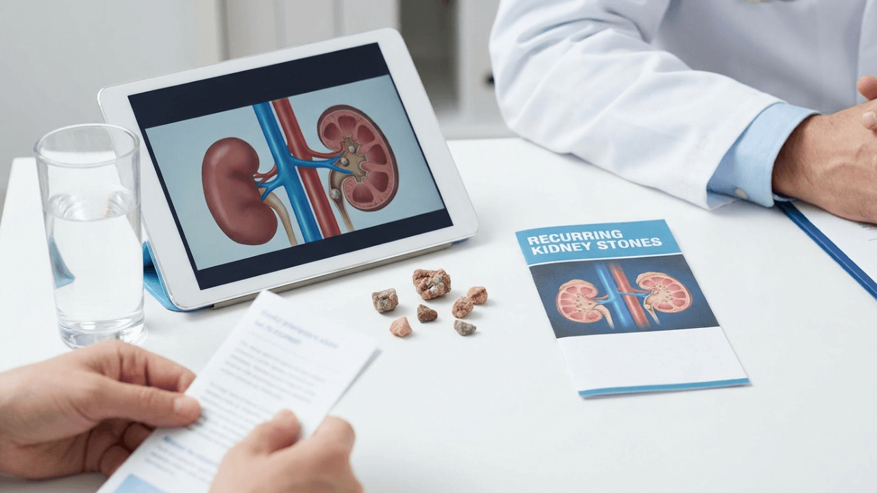 Why kidney stones keep coming back - recurrent stone causes and prevention tips by Dr. Vishnu Agrawal